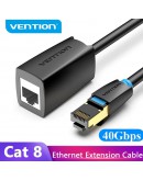 Vention удължителен кабел Cat.8 SSTP Extension Patch Cable 5M Black 40Gbps - IKHBJ