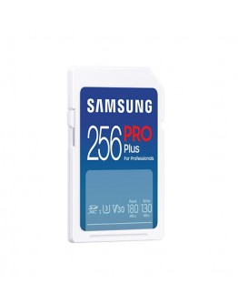 Samsung 256GB SD Card PRO Plus, UHS-I, Read 180MB/