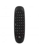 Универсално дистанционно No brand C120, Air mouse, USB 2.4GHz, Микрофон, Черен - 13052