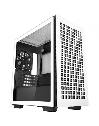 DeepCool CH370 WH, Mid Tower, Mini-ITX/Micro-ATX,