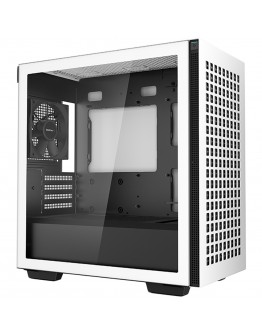 DeepCool CH370 WH, Mid Tower, Mini-ITX/Micro-ATX,