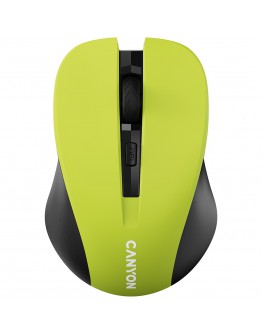 CANYON MW-1, Yellow 2.4GHz wireless optical mouse