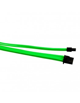 1stPlayer комплект удължителни кабели Custom Modding Cable Kit Neon Green - ATX24P, EPS, PCI-e - NGE-001