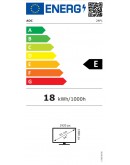 Монитор AOC 24P1, 23.8 Wide IPS LED, 5 ms, 1000:1, 50M:1 D