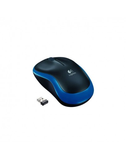 LOGITECH M185 WL/NB/BLACK+BLUE