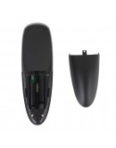 Универсално дистанционно No brand G10, Air mouse, USB 2.4GHz, Микрофон, IR програмируемо, Черен - 13051