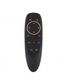 Универсално дистанционно No brand G10, Air mouse, USB 2.4GHz, Микрофон, IR програмируемо, Черен - 13051