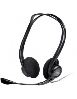 LOGITECH PC960 Corded Stereo Headset BLACK -