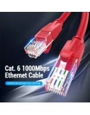 Vention Кабел LAN UTP Cat.6 Patch Cable - 2M Red - IBERH