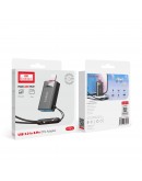 Преходник Earldom ET-OT87L, USB3.0 към Lightning, OTG, Черен - 40361