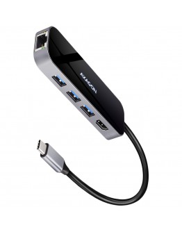 Axagon Multiport USB 3.2 Gen 1 hub. HDMI, Gigabit