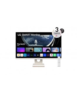 Монитор LG 27SR50F-W, 27 IPS Smart webOS23, Anti-Glare, 5m