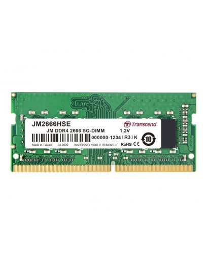 Transcend 32GB JM DDR4 2666Mhz SO-DIMM 2Rx8 2Gx8 C