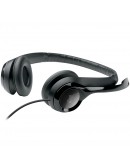 LOGITECH H390 Corded Headset - BLACK -