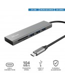 TRUST Halyx Fast USB-C Hub & Card Reader