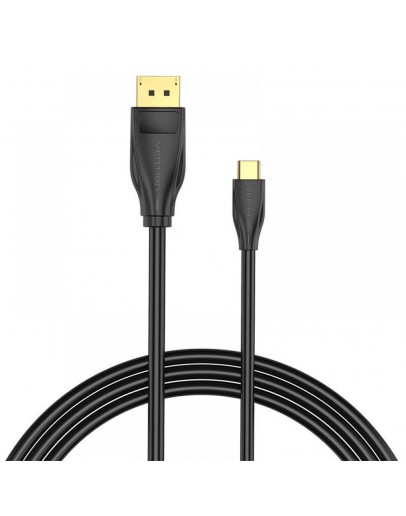 Vention кабел Cable Type-C to DisplayPort - 1.5m 8K Black - CGYBG