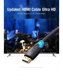 Vention Кабел HDMI v2.0 M / M 4K/60Hz Gold - 8M Black - AACBK