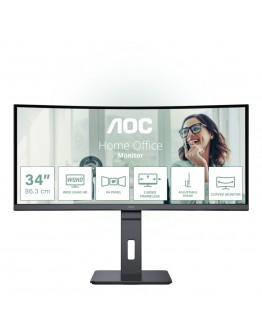 Монитор AOC CU34P3CV, 34 VA WLED, Curved 1500R, 3440x1440@