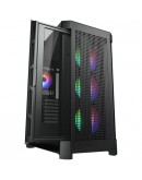 COUGAR DUOFACE PRO RGB Black, Mid Tower, 3x 120