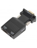 VCom адаптер Adapter VGA M / HDMI F with Audio - CA337A