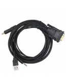 VCom кабел VGA M / HDMI M - CG493A-1.8m