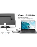 VCom кабел VGA M / HDMI M - CG493A-1.8m