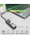 VCom докинг станция Docking USB Type-C to USB3.0 x 3 + LAN - DH311B