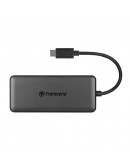 Transcend 3-Port Hub, 1-Port PD, SD/MicroSD Reader