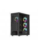 Genesis PC Case DIAXID 605 RGB Mini Tower Window, 