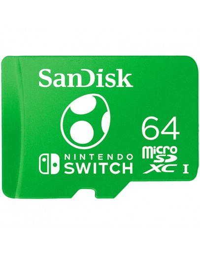 SanDisk Nintendo MicroSDXC UHS-I card for