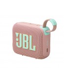 JBL GO 4 PINK Ultra-portable waterproof and dustpr