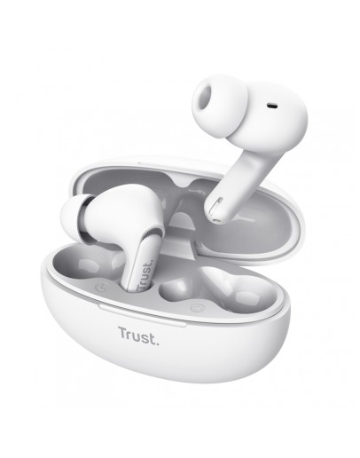 TRUST Yavi Bluetooth ENC Earbuds White