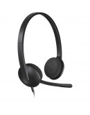 LOGITECH H340 Corded Headset - BLACK -