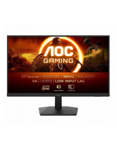 Монитор AOC C27G4ZXU, 27 Curved 1500R VA WLED, 1920x1080@2