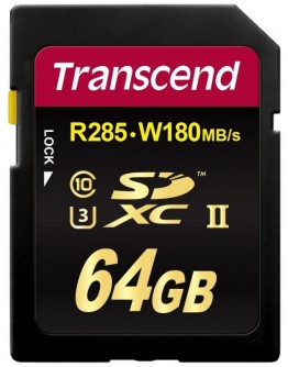 Transcend 64GB SDXC Class3 UHS-II Card