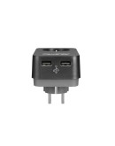 APC Essential SurgeArrest 1 Outlet 2 USB Ports Bla