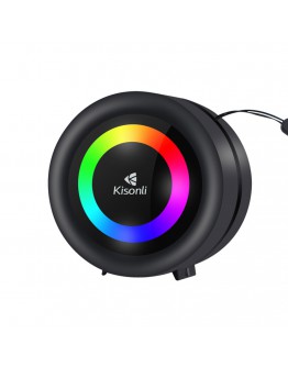 Тонколона Kisonli S16, Bluetooth, Черен - 22256