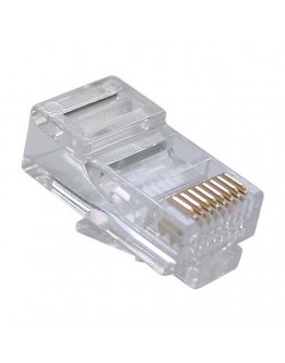 Букси No brand, RJ-45, 100 бр в пакет, High quality, Прозрачни - 17141