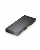 ZyXEL GS1900-8HP, 8-port GbE L2 PoE Smart Switch, 