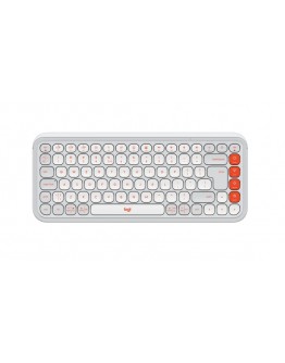 Logitech Pop Icon Keys - White - US INTL - BT - N/