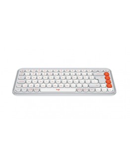 Logitech Pop Icon Keys - White - US INTL - BT - N/