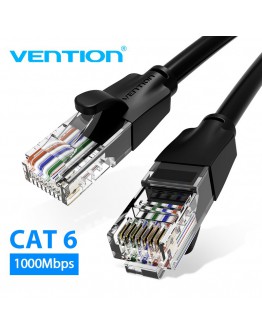 Vention Кабел LAN UTP Cat.6 Patch Cable - 5M Black - IBEBJ