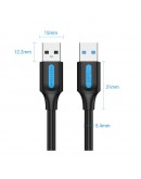 Vention Кабел USB 3.0 AM / AM - 1.5M Black - CONBG