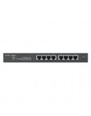 ZyXEL GS1900-8 v2, 8 port GbE L2 smart switch, des