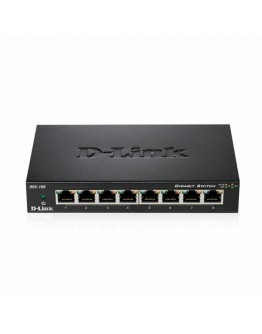 D-Link 8-port 10/100/1000 Gigabit Metal Housing De