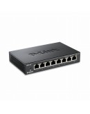 D-Link 8-port 10/100/1000 Gigabit Metal Housing De