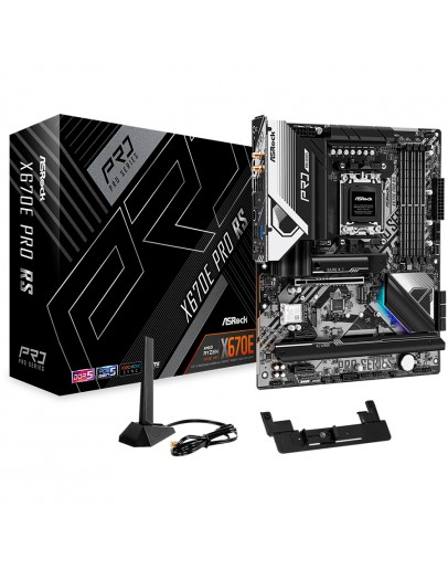 ASROCK MB Desktop X670E Pro RS, AM5, 4x DDR5, 1x