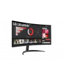 Монитор LG 34WR50QK-B, 34 UltraWide Curved, AG, VA, 5ms, 1