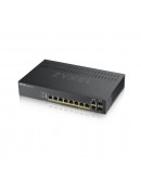 ZyXEL GS1920-8HPv2, 10 Port Smart Managed Switch 8