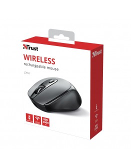 TRUST Zaya Wireless Rechargeable Mouse Black